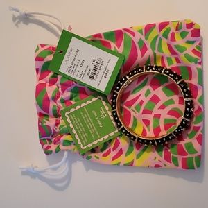 Lily Pulitzer Black Urchin Bangle Style #43029